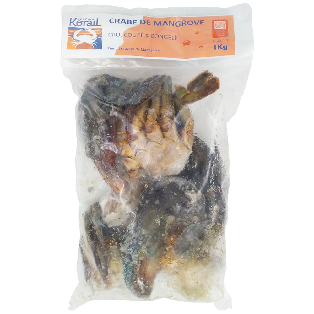 Crab* Cut 12 x 1 kg. { Madagascar } XL.