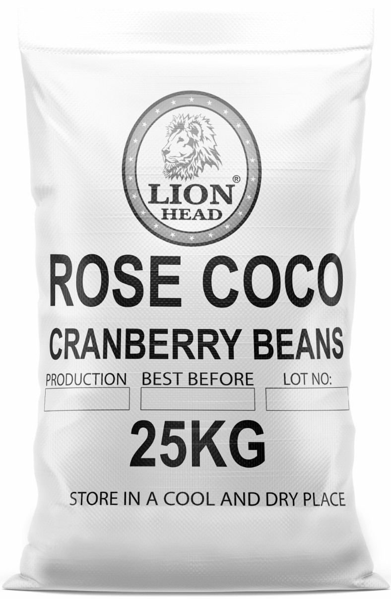 Beans Rosecoco / Cranberry Bulk 1 x 25 kg.