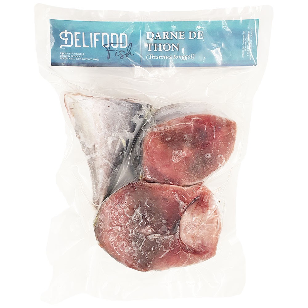 Tuna* Darne de Thon Steaks IQF Bag 12 x 800 gr.