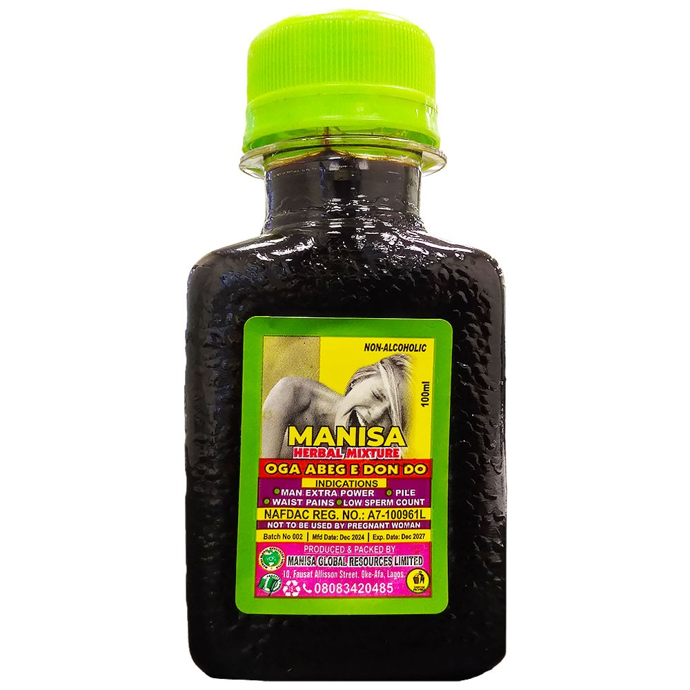 Manisa Herbal Drink 24 x 100 ml.