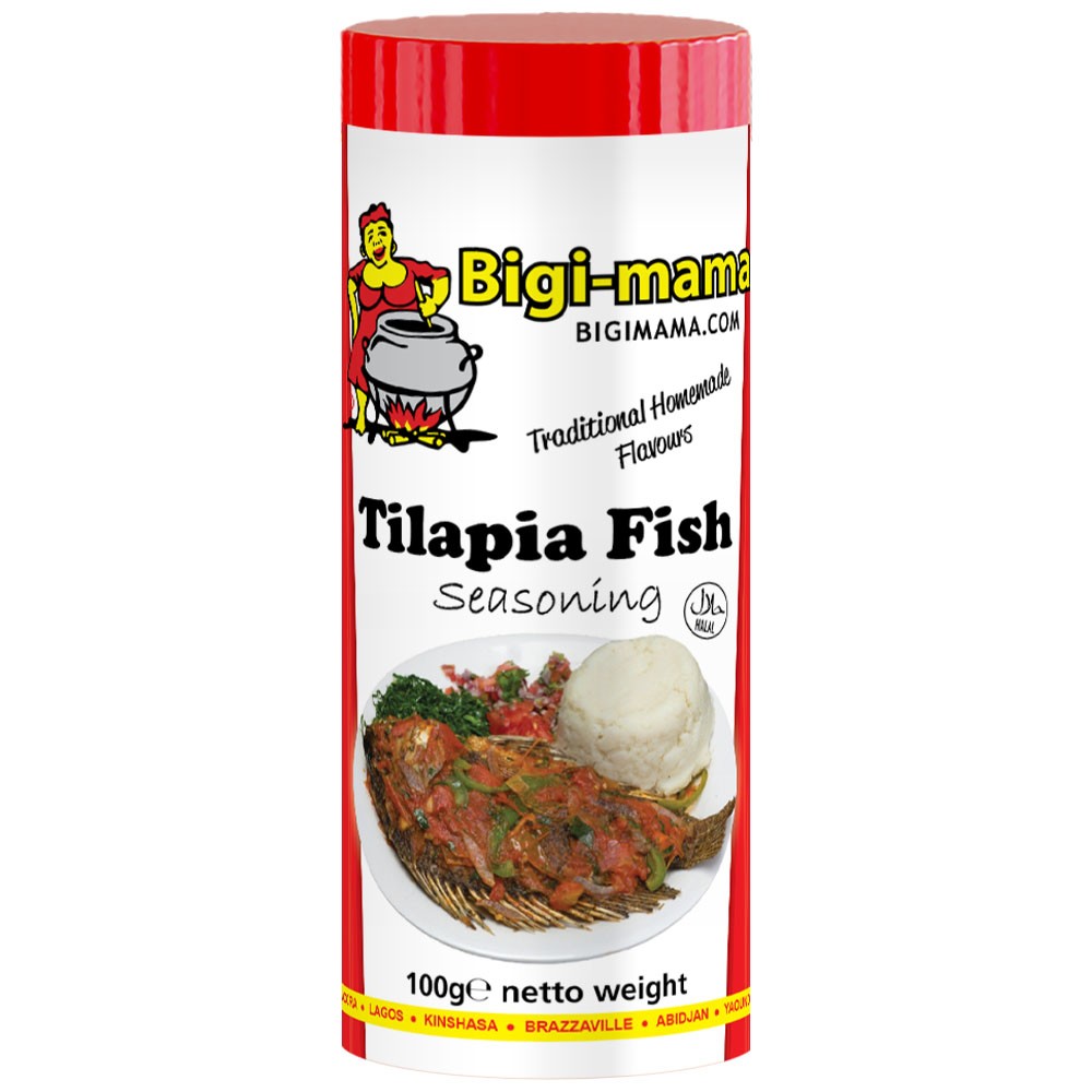 Tilapia Seasoning Powder Bigi Mama 48 x 100 gr.