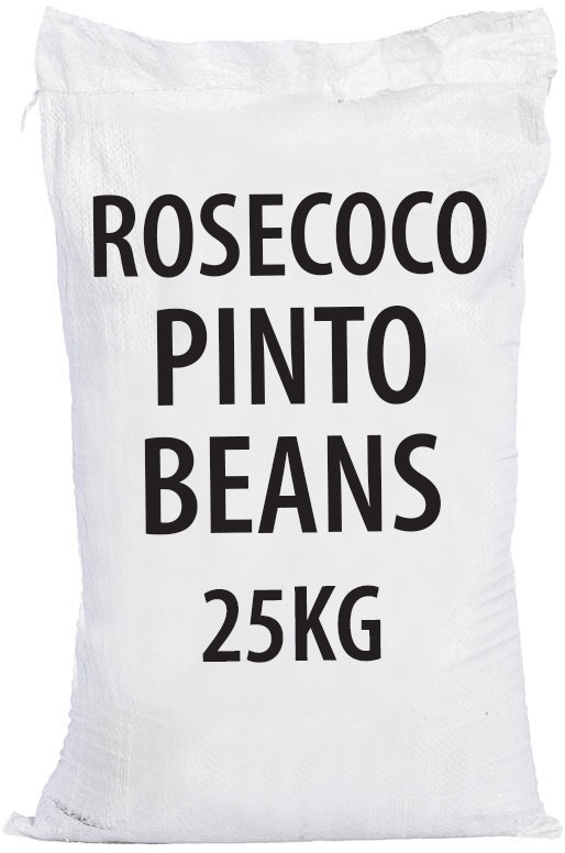 Beans Rosecoco / Pinto Bulk 1 x 25 kg.