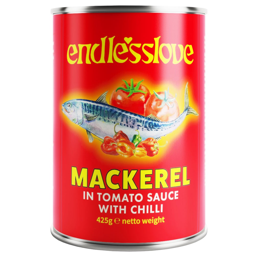 Endlesslove Mackerel Tomato Sauce with Chili 12 x 425 gr.
