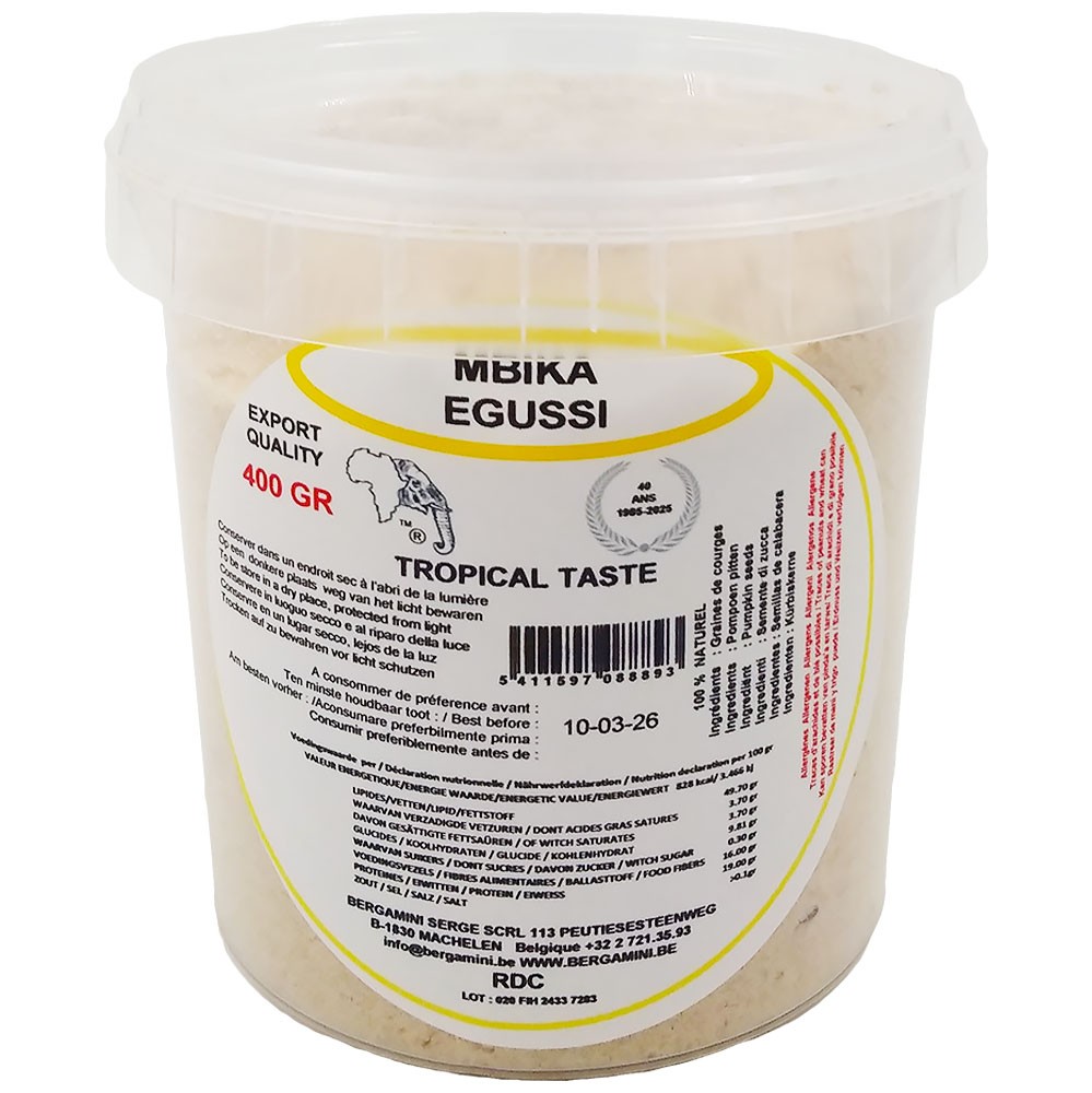 Egusi Grounded - Tropical Taste 1 x 400 gr.