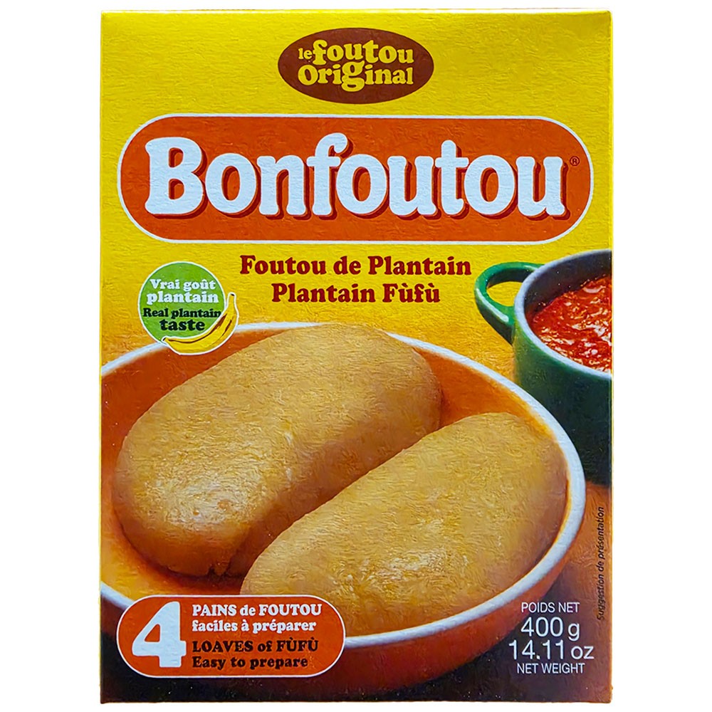Fufu Plantain Bonfoutou 20 x 400 gr.