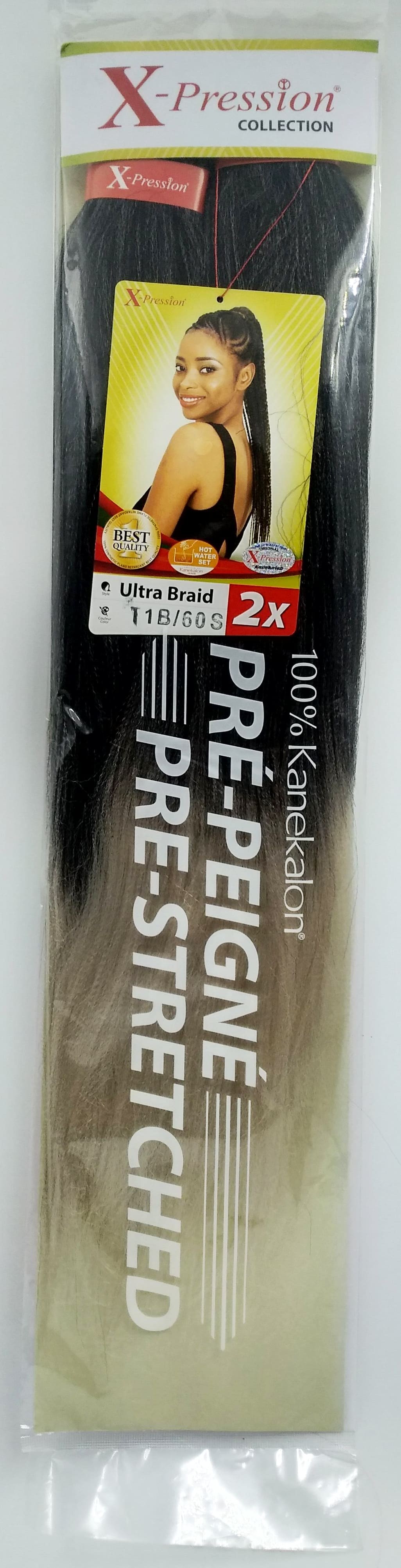 X-Pression UB 2x Pre-Streched Colour T1B/60.