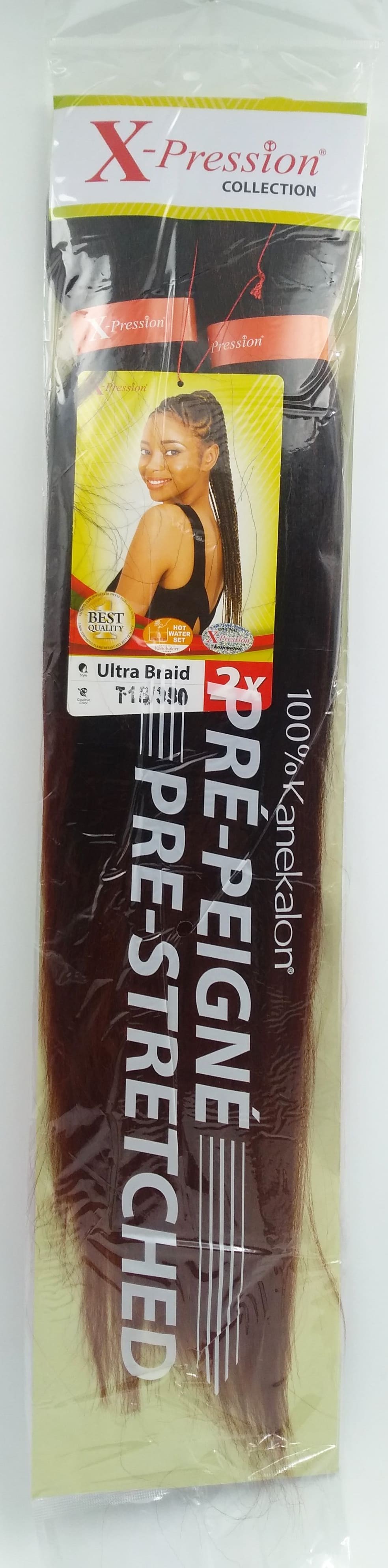 X-Pression UB 2x Pre-Streched Colour T1B/350.