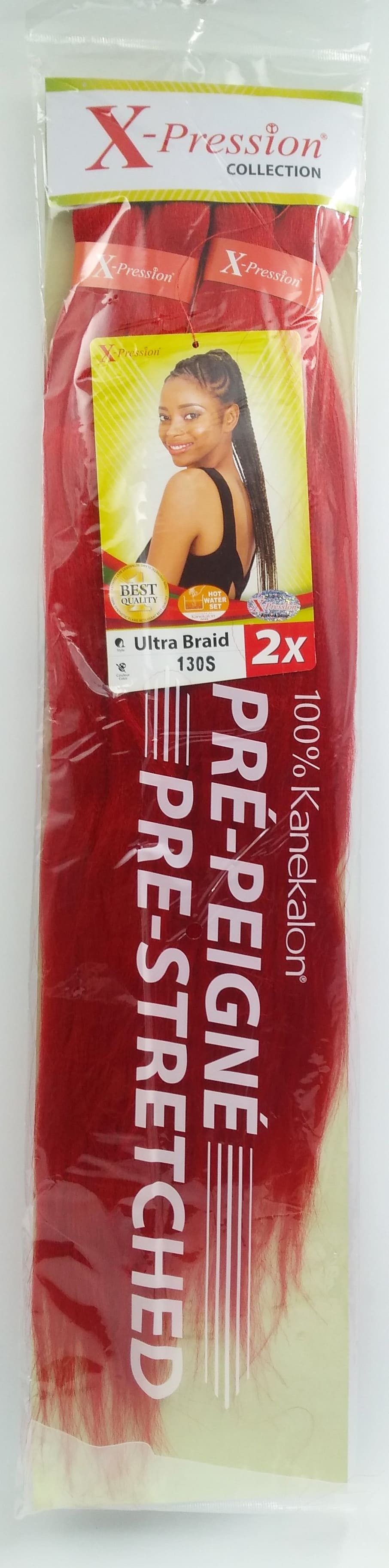 X-Pression UB 2x Pre-Streched Colour 130.