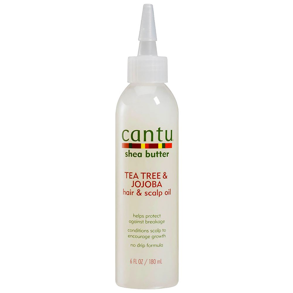 Cantu Shea Butter Jojoba No Drip Hair & Scalp Oil 6 oz.