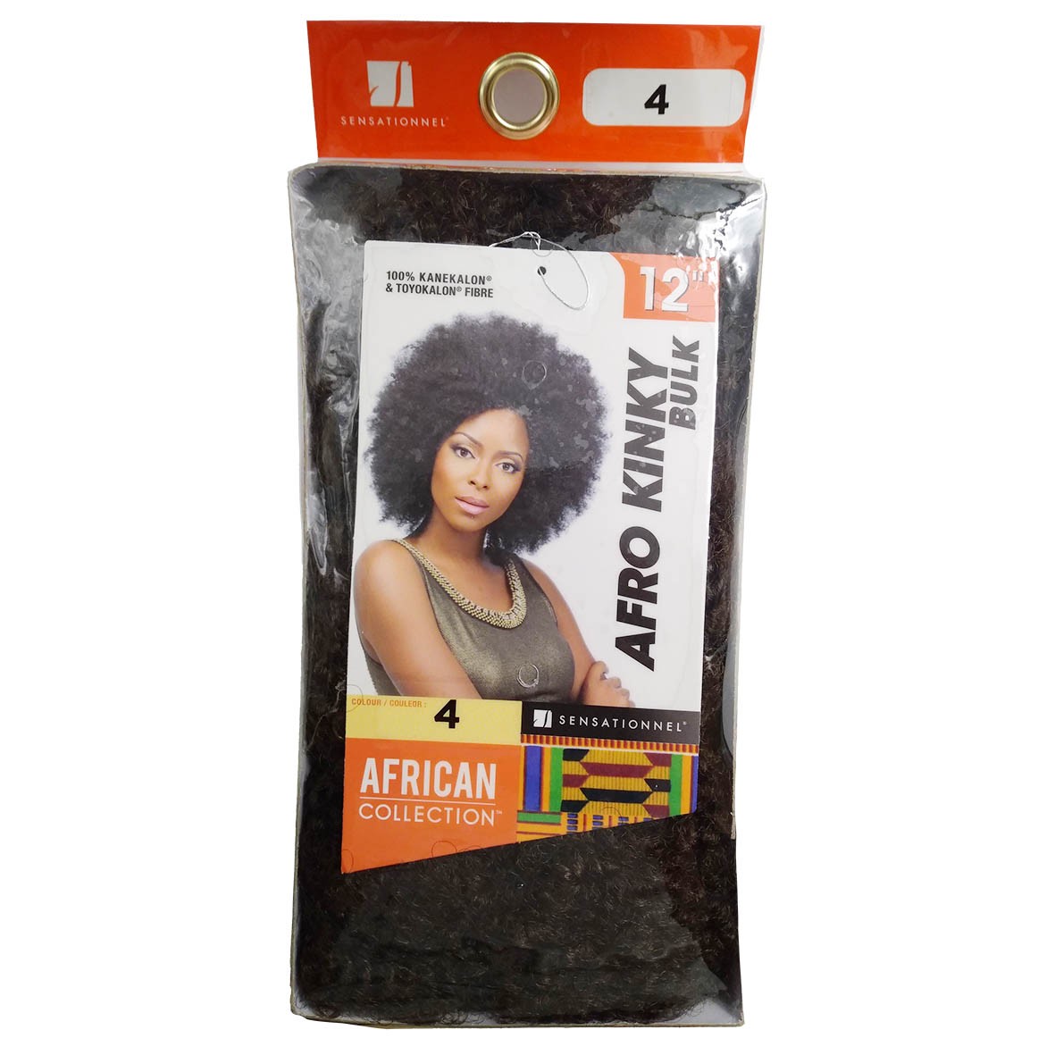 African Collection Afro Kinky Bulk 12'' Colour 4.