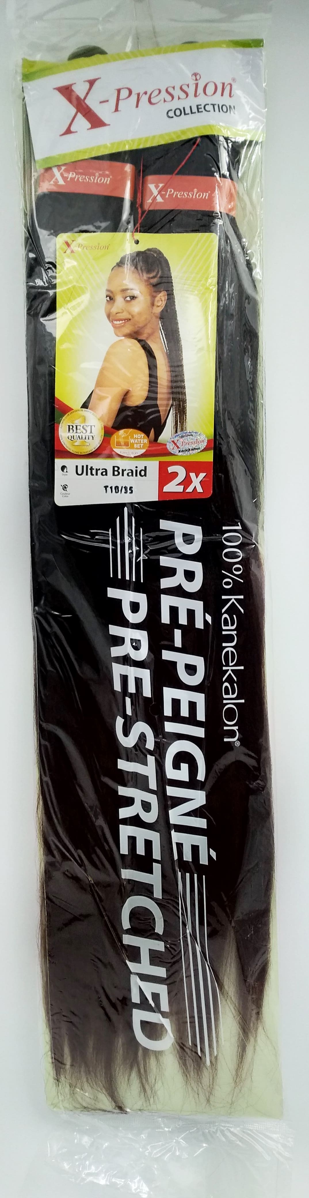 X-Pression UB 2x Pre-Streched Colour T1B/35.