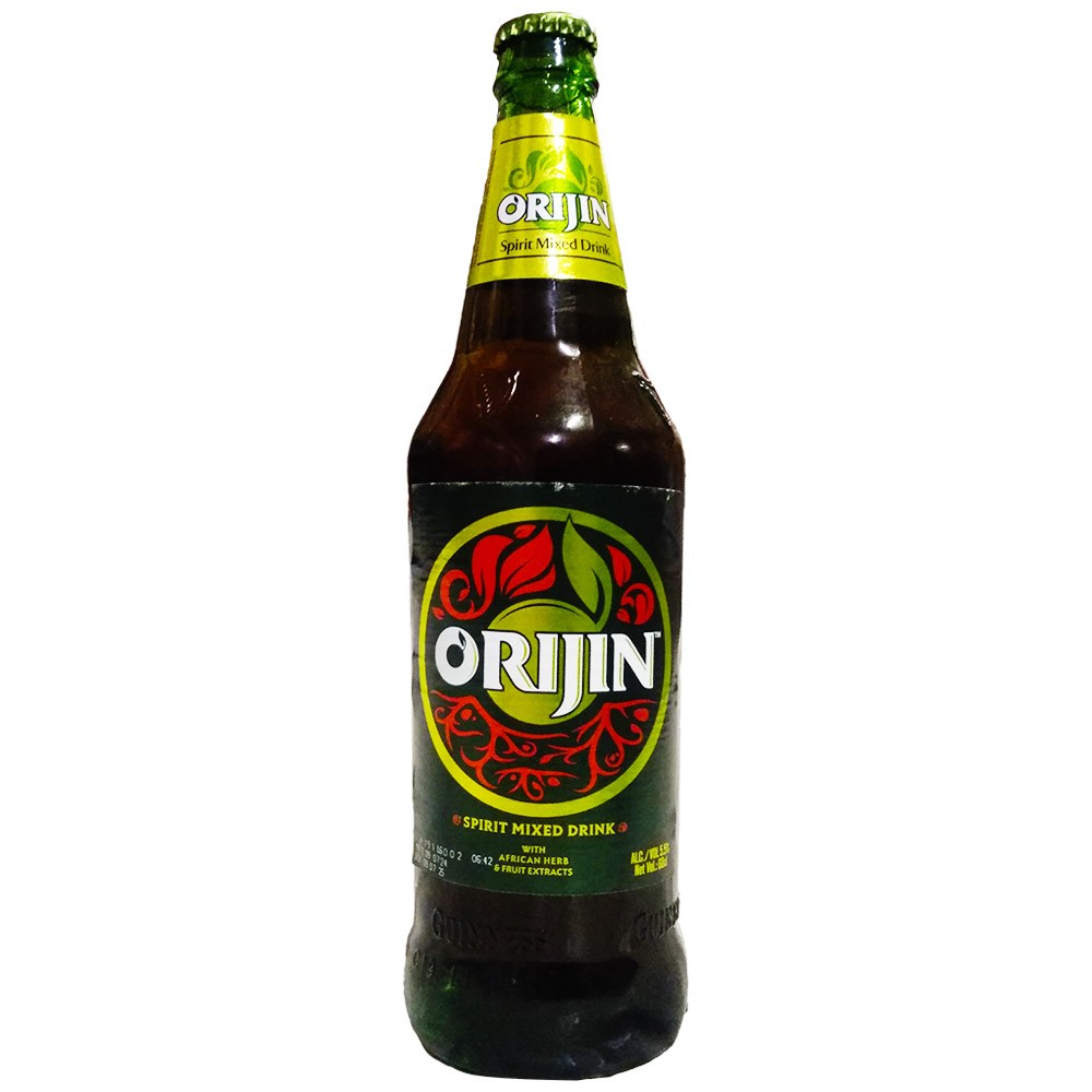 Orijin Beer Spirit Mixed Drink 5.5% 12 x 600 ml.