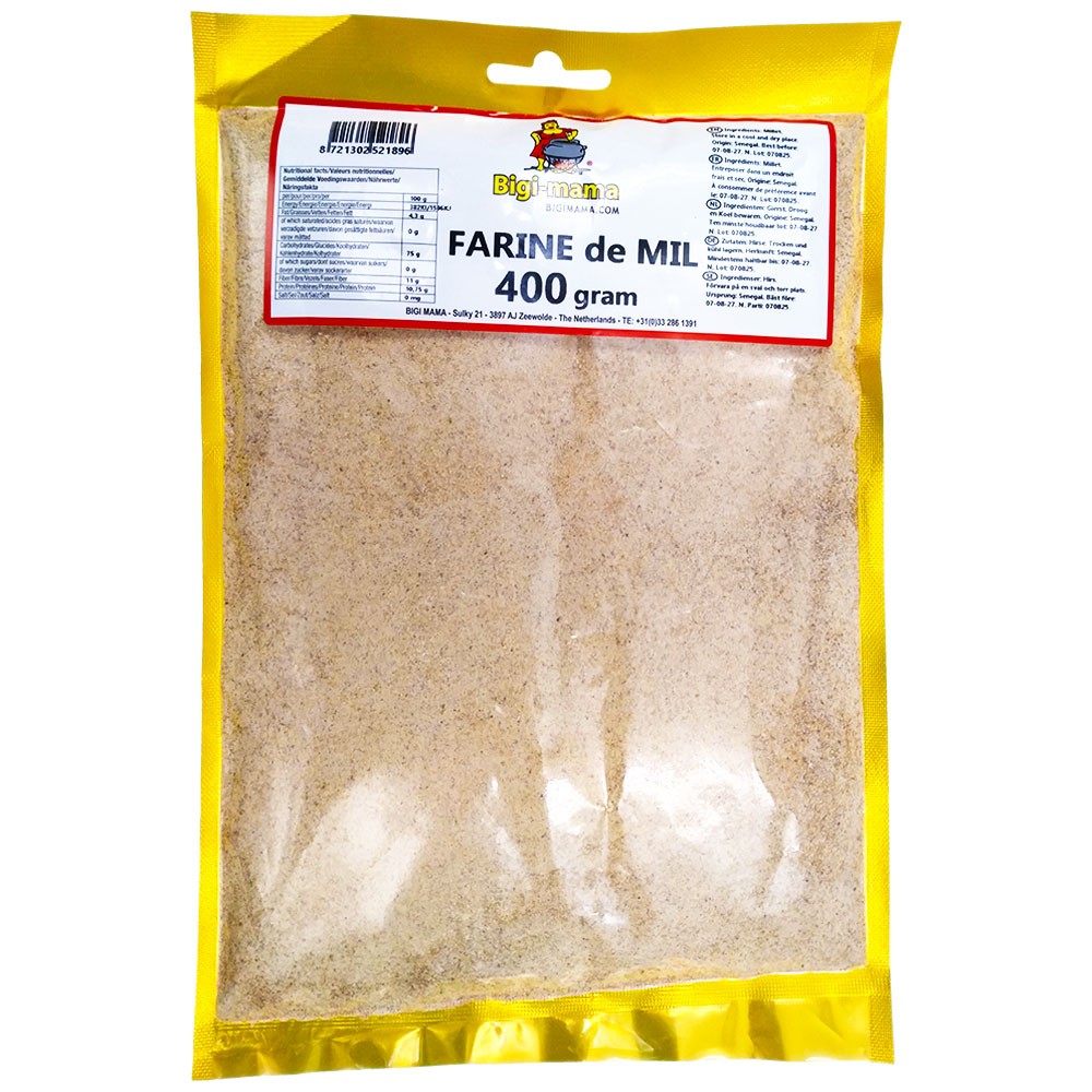 Farine de mil Bigi Mama 20 x 400 gr.