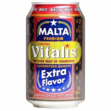 Vitalis Dark Malt Beverage Canned 24 x 330 ml.