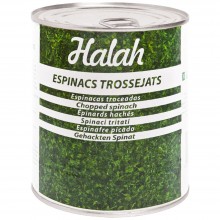 Halah Chopped Spinach Canned 12 x 850 gr.