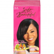 Soft & Beautiful No Lye Relaxer Kit Super.