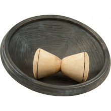 Earthing Bowl Asanka ( Grinding Pot ) + Tapoli 4 pcs.