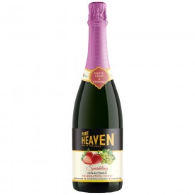 Pure Heaven Sparkling Drink Strawberry - 12 x 75 cl.
