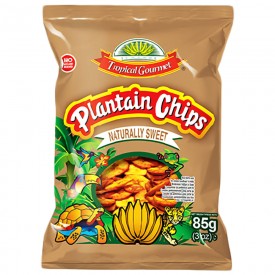 Plantain Chips Tropical Gourmet Sweet 20 x 85 gr.