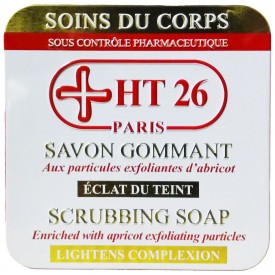 HT 26 Savon Gommant - Scrubbing Soap Tin 200 gr.