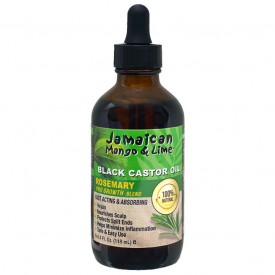 Jamaican M & L Black Castor Oil Rosemary 4 oz.