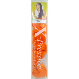 X-Pression Ultra Braid Colour Orange.