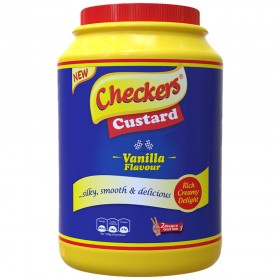 Custard Powder Checkers Vanilla 4 x 1 kg.