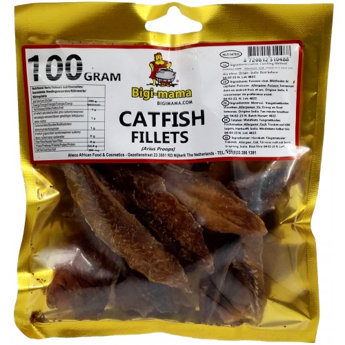 Catfish Fillet Smoked Bigi Mama 10 x 100 gr.