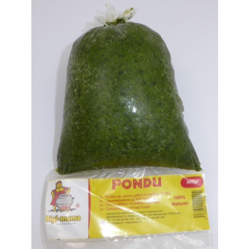 Pondu* Cassave Leaf - Madoudou Saka Saka  20 x 500 gr.