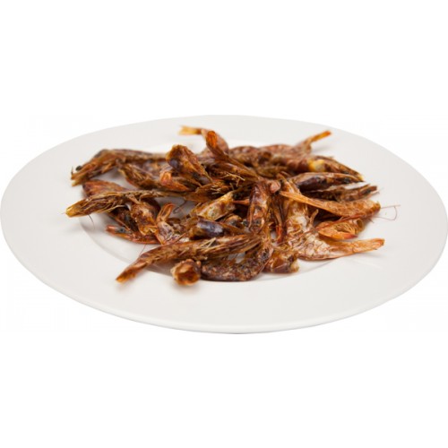 Shrimps Red Traditionally Smoked Whole Box 1 x 4 kg.