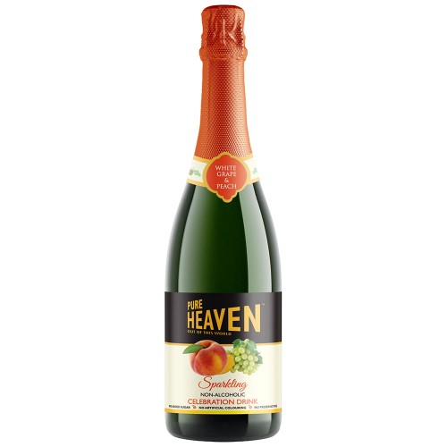 Pure Heaven Sparkling Drink Peach - 12 x 75 cl.