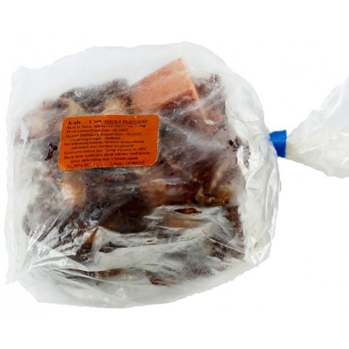 Cow Meat* Halal Pieces Smoked 12 x 1 kg.