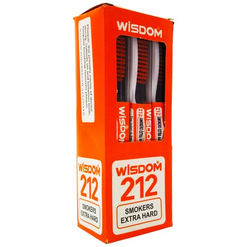Wisdom 212 Smokers Extra Hard Toothbrush Box 1 x 12 pcs.