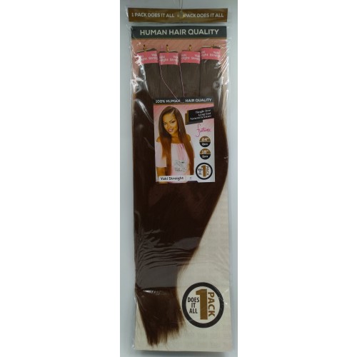 Darling Yaki Straight Human Hair Quality 18/24'' Colour 30.