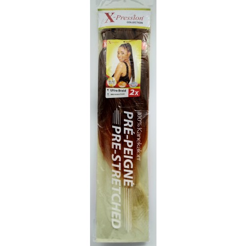 X-Pression UB 2x Pre-Streched Colour T3/OM/Cinnamon Cream.