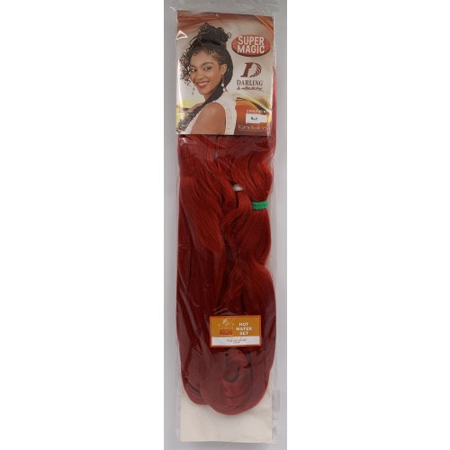 Darling Super Magic Braid Colour Red.