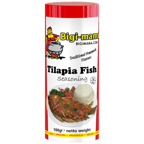 Tilapia Seasoning Powder Bigi Mama 48 x 100 gr.