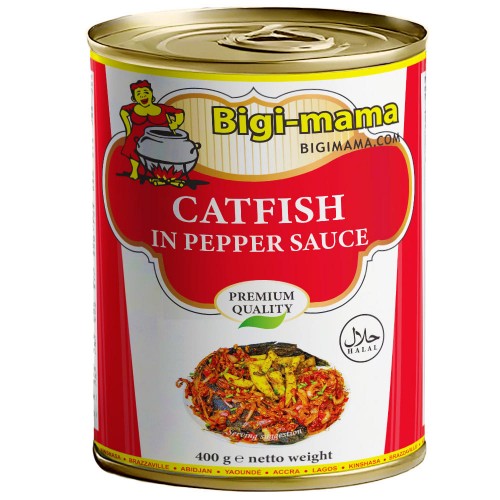 Bigi Mama Canned Peppered Catfish 6 x 400 gr.