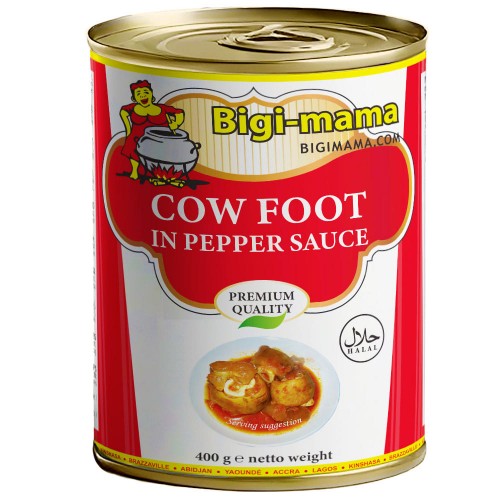 Bigi Mama Canned Peppered Cow Foot 6 x 400 gr.