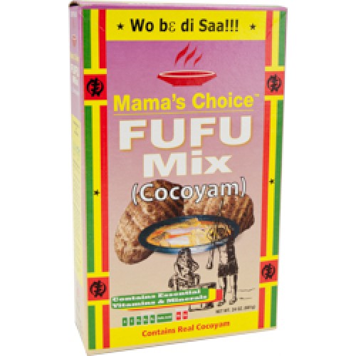Fufu Cocoyam Mama's Choice 24 x 24 oz.
