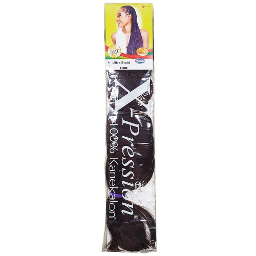 X-Pression Ultra Braid Colour Plum.
