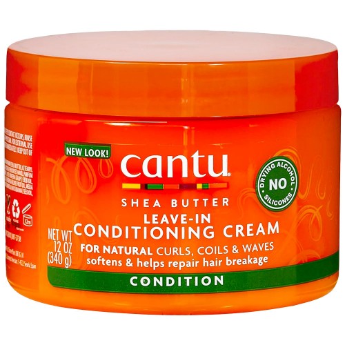 Cantu Shea Butter Natural Leave-In Conditioning Cream 12 oz.