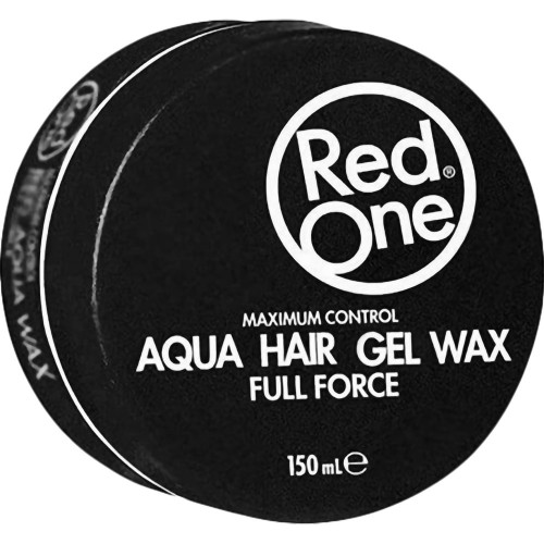 Red One Aqua Hair Wax Black 150 ml.
