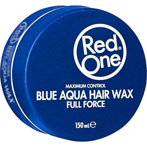 Red One Aqua Hair Wax Blue 150 ml.