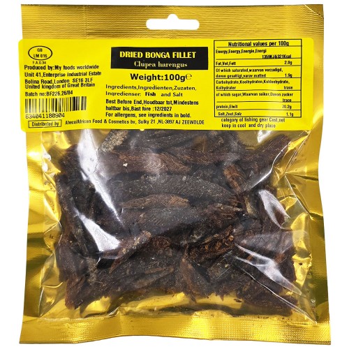 Herring Fillet Smoked - Bigi Mama African Style 10 x 100 gr.