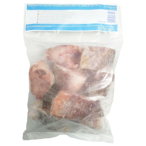 Yellow* Croaker Steaks No Head 10 x 1 kg.
