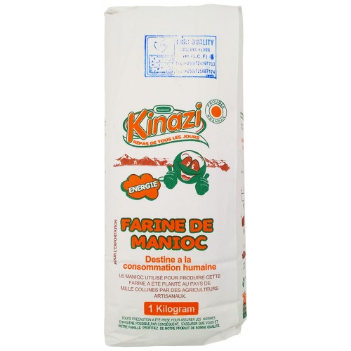 Cassave Flour Kinazi Rwanda 20 x 1 kg.