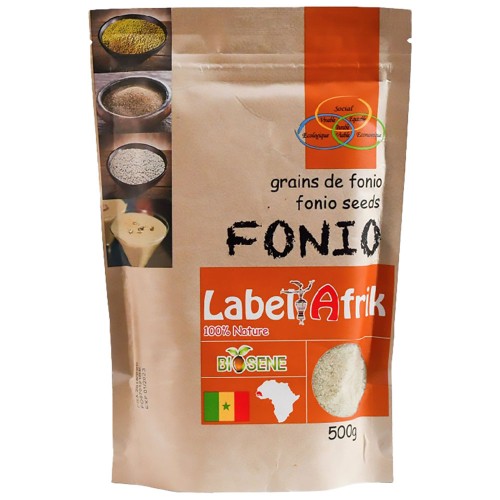 Fonio Précuit - Label Afrik 30 x 450 gr.