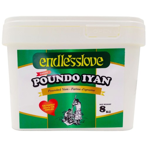 Poundo Iyan Endlesslove Bucket 1 x 8 kg.