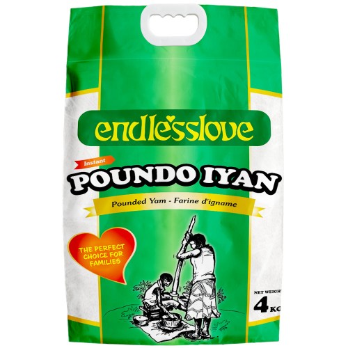 Poundo Iyan Endlesslove Box 4 x 4 kg.
